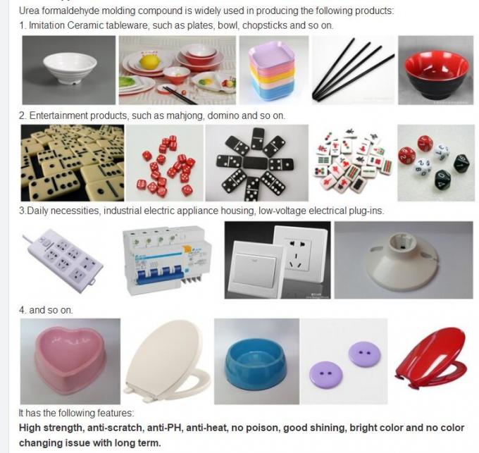 30 Melamine Purity Melamine Formaldehyde Powder Good Water Sustainability