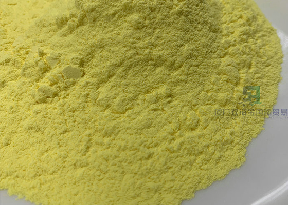 Professional Yellow Color Melamine Powder Manufacturers 18s Curing Time